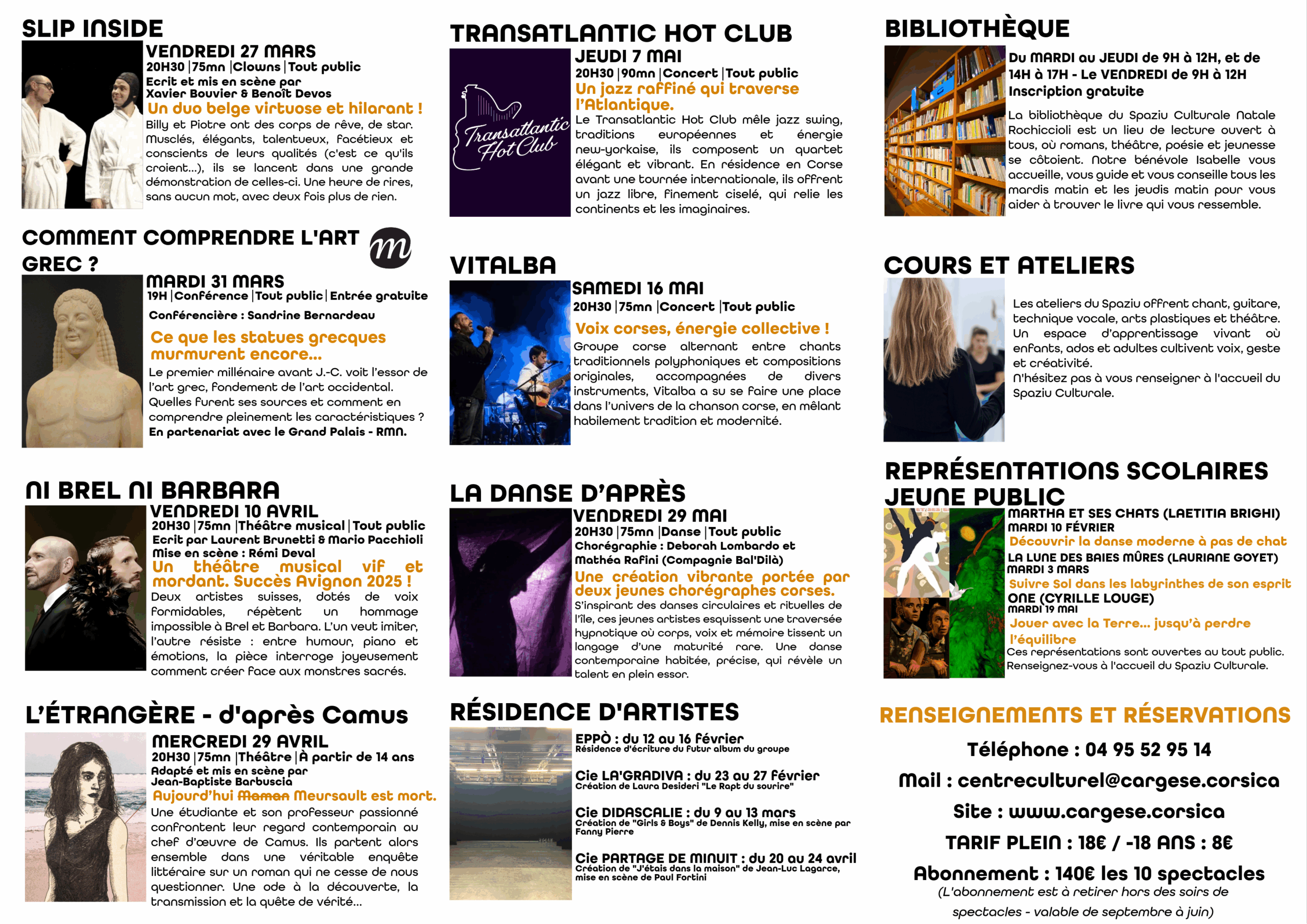 Programme 26 Spaziu pages dans l'ordre-2
